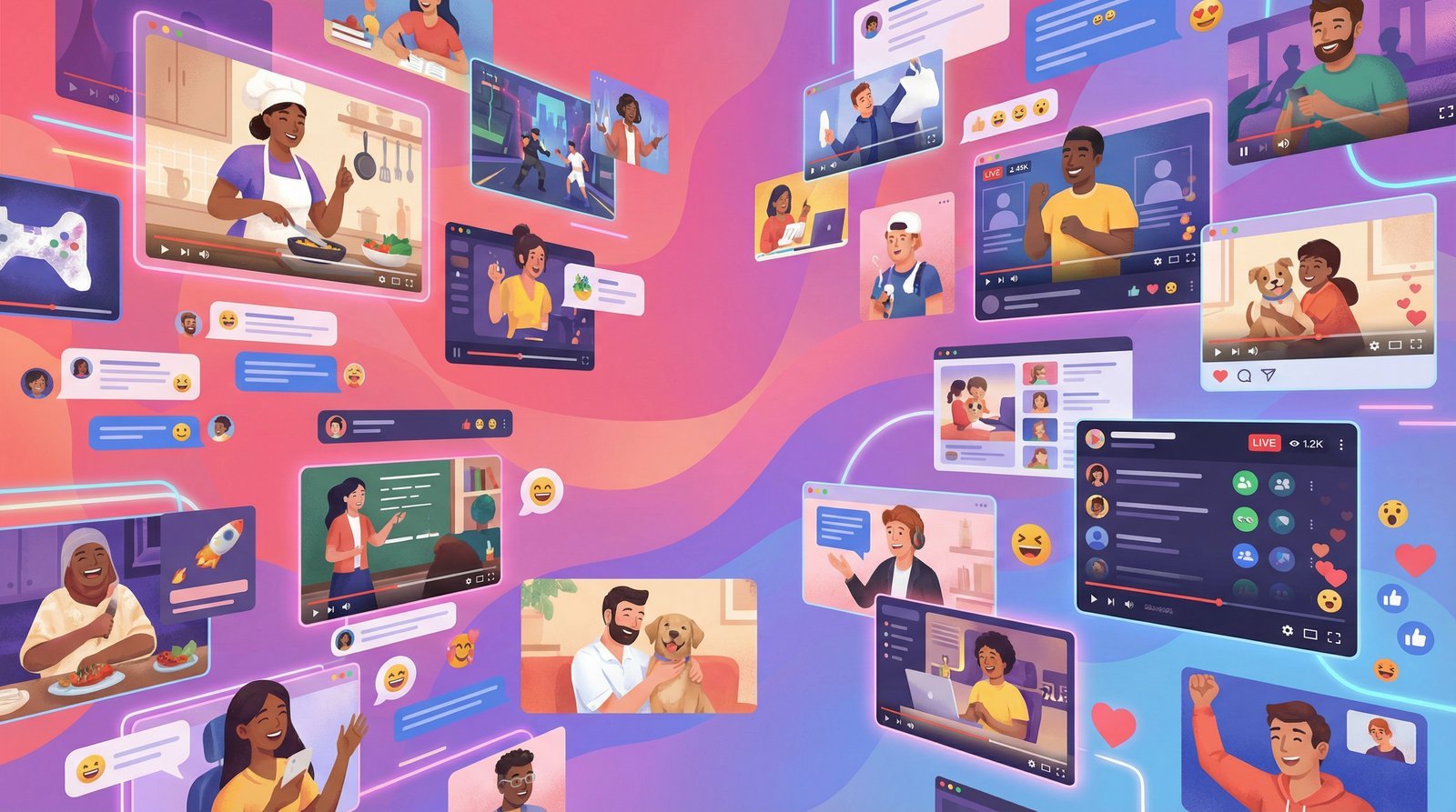 小马拉大车社区视频-互动直播